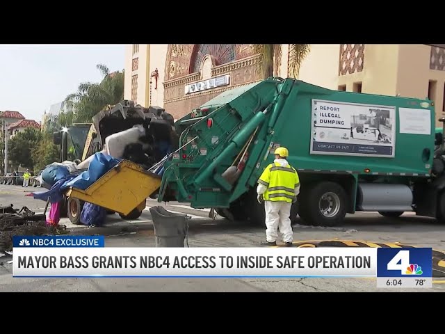 Mayor Bass grants NBCLA access to Inside Safe operation in Koreatown