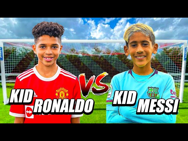 Who is the Best KID FOOTBALLER.. KID Messi vs. KID Ronaldo!