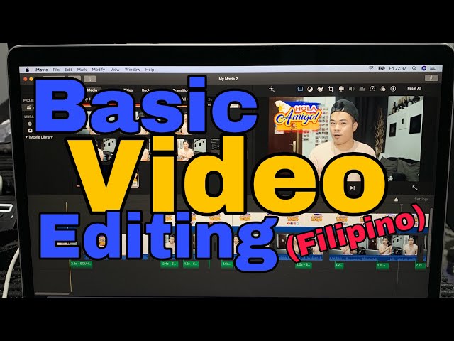 PAANO MAG EDIT NG VIDEO | BASIC VIDEO EDITING TUTORIAL FOR BEGINNERS. (Filipino)