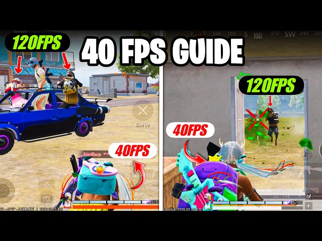 Rules Every 40-60 FPS BGMI Player MUST Follow In BGMI🔥Close Range Tips In BGMI UPDATE!