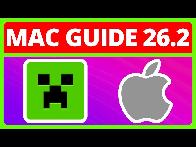 How To Download And Install Minecraft Java 26.2 On Mac | Minecraft Macbook | Minecraft MacOS
