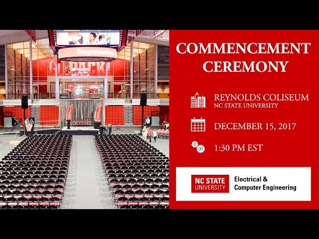 ECE Commencement (Fall 2017)