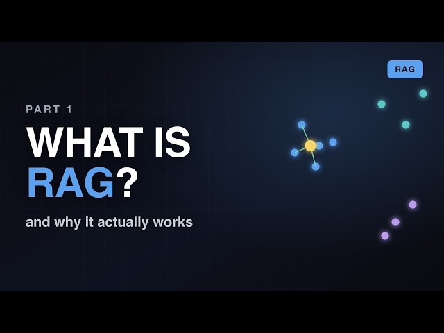 How RAG Actually Works, and Why | Retrieval-Augmented Generation, Visually Explained (Part 1)