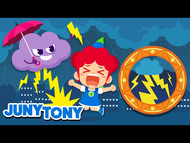 ¿Por Qué Hay Truenos y Relámpagos? | Canción de Curiosidad para Niños | JunyTony en español