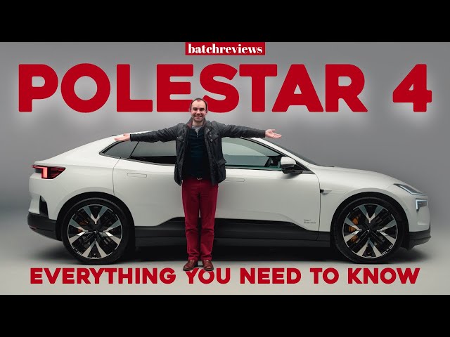 Polestar 4 FIRST LOOK – 2024's sexiest EV? | batchreviews (James Batchelor)