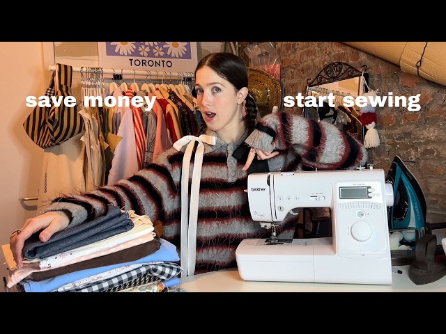 how to start sewing (on a budget!)