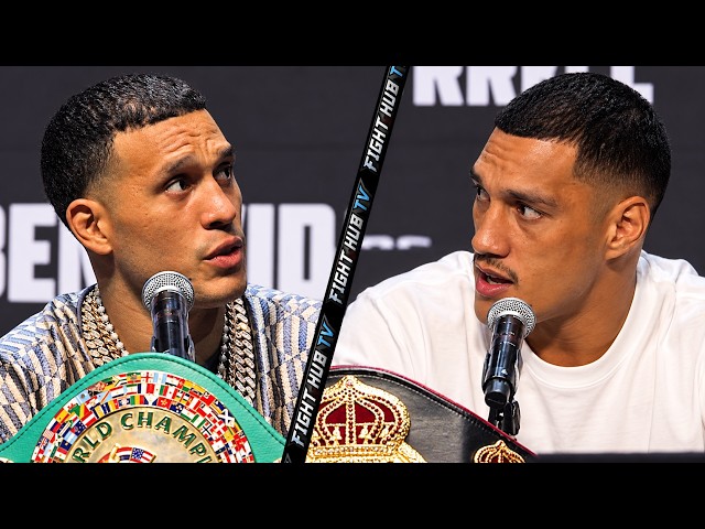 "I'm Gonna Break His Mouth!" David Benavidez vs. Jai Opetaia | HEATED PRESS CONFERENCE | DAZN