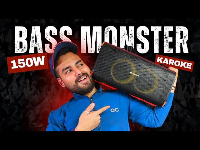 150W Party Beast! 🔊 Zebronics Prima Pro | AURACAST & Karaoke Test