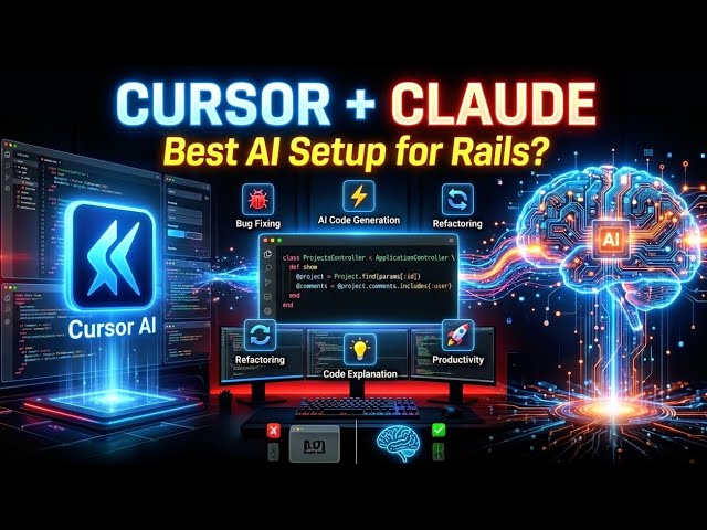 Why We Use Cursor + Claude for Ruby on Rails Development  #viral #fyp #fypシ #trending #coding #learn