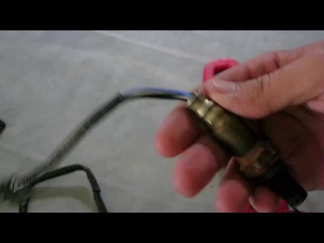 How to test a Lambda (O2) sensor with a multimeter (ohmmeter)