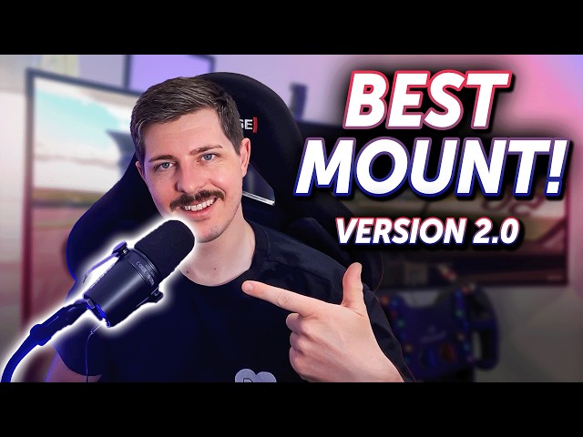 Still The BEST Sim Racing Microphone Mounting Solution? My Updated Setup