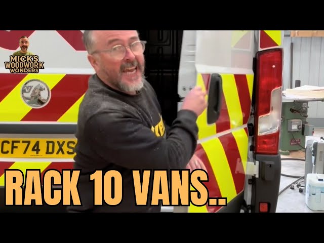 10 Vans, 1 Racking System: The Ultimate Fit Out Challenge!