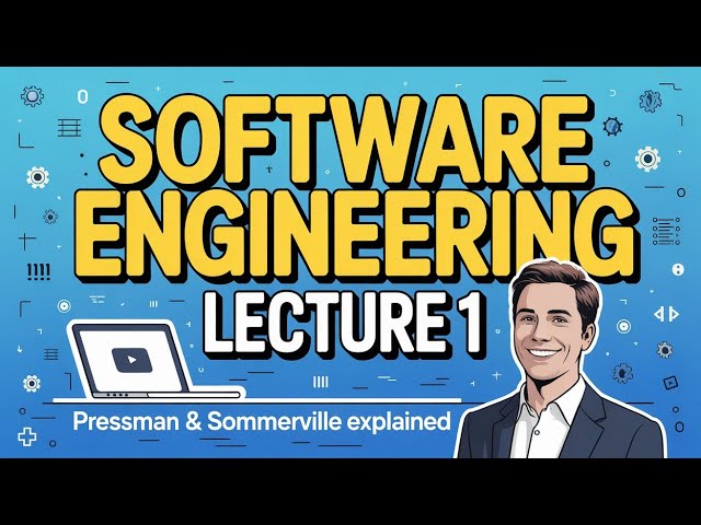Software Engineering Lecture 1 | Based on Pressman & Sommer #softwareengineer #lecture1