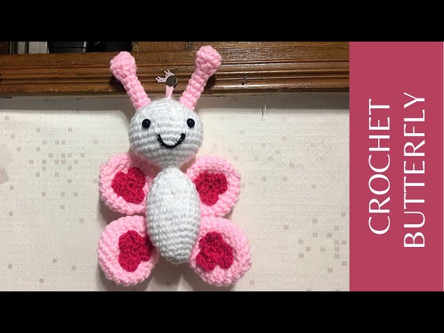 HOW TO CROCHET EASY AMIGURUMI BUTTERFLY