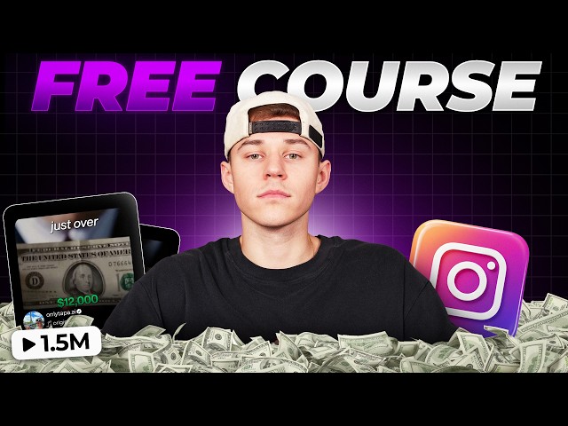FREE 1 Hour Instagram Automation Course For Beginners | Make Money With Instagram