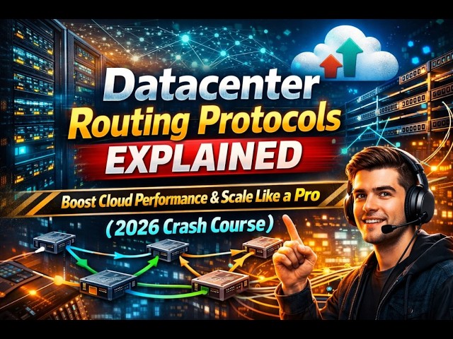 Datacenter Routing Protocols Explained Boost Cloud Performance & Scale Like Pro (2026 Crash Course)