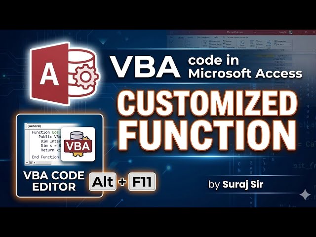 Combined vba of addition and multiplication in Microsoft Access || Microsoft Access in hindi#access