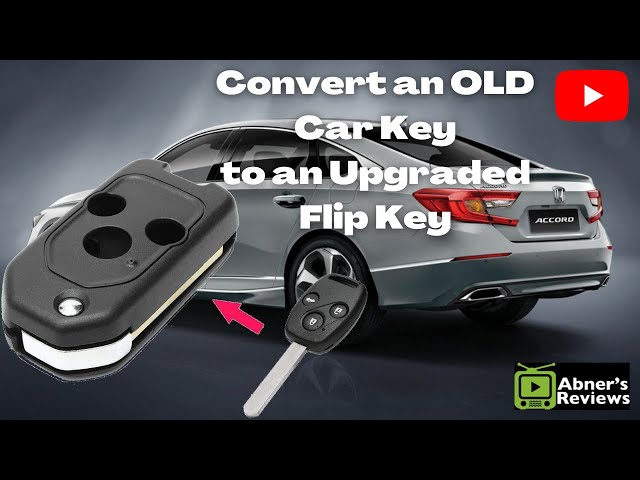 How to Convert an OLD Car Key to an Upgraded Flip Key