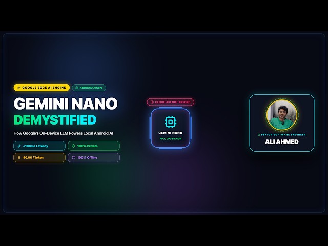 Demystifying Gemini Nano: How Google’s Edge AI Engine Powers Android AICore | #gemininano #google