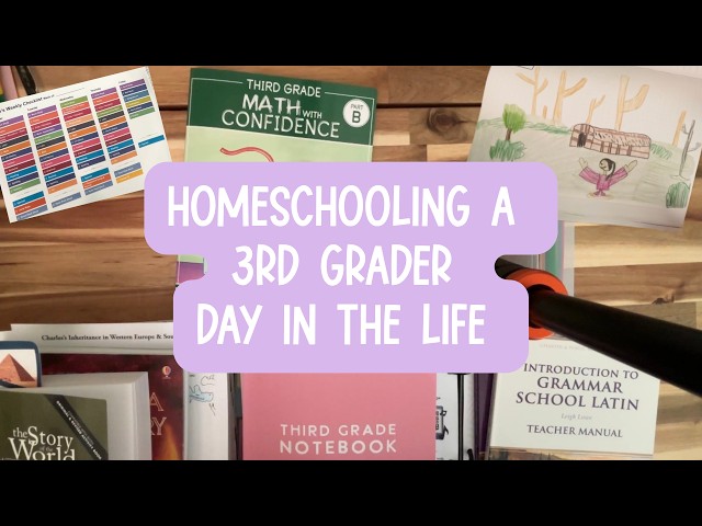 A REAL Homeschool Day in the Life | 3rd Grade + Preschool | Memoria Press & Charlotte Mason