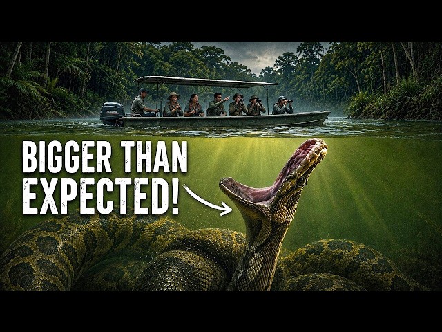 Amazon Expedition Found a Giant Snake… Then Everything Changed