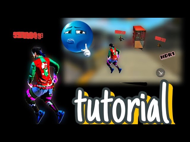 HDR    TUTORIAL    Like zerox ff Tutorial/Free fire highlights 