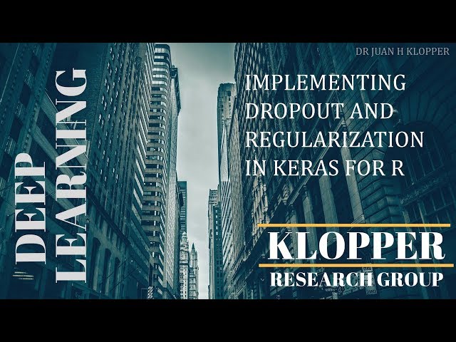 Regularization and dropout using Keras for R