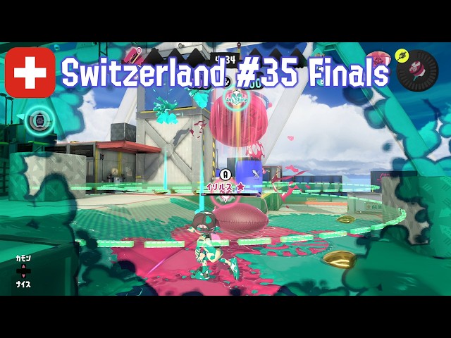 Switzerland #35 Finals (Splatoon 3 Clam Blitz)
