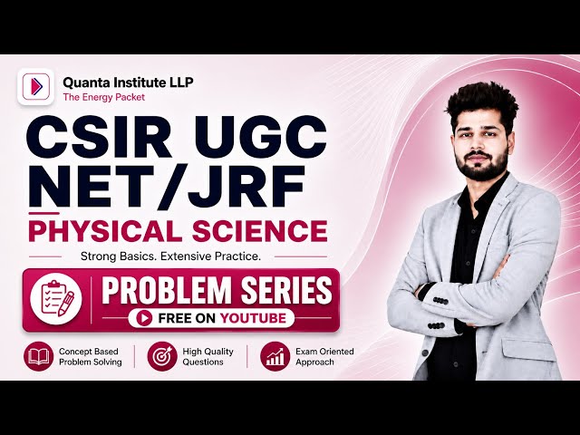 A-01 (45-49) ELECTRODYNAMICS | CSIR UGC NET/JRF Physical Science