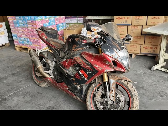 Wrecked GSX-R1000 Full Restoration: From Scrap to Superbike
