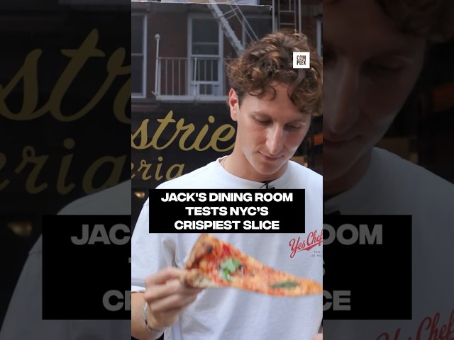 Jack's Dining Room tests NYC's crispiest slice #ReRank
