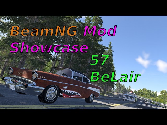 BeamNG Drive : Mod Showcase Chevrolet Bel Air 57 [FREE]