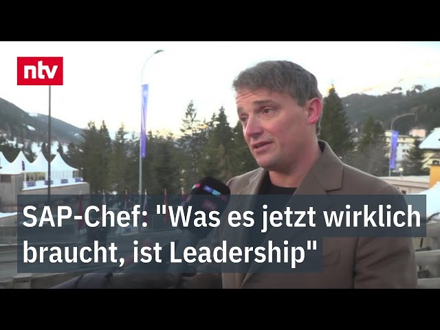 Christian Klein (SAP): Für wirtschaftliche Stärke muss Europa wieder eine Union werden | ntv