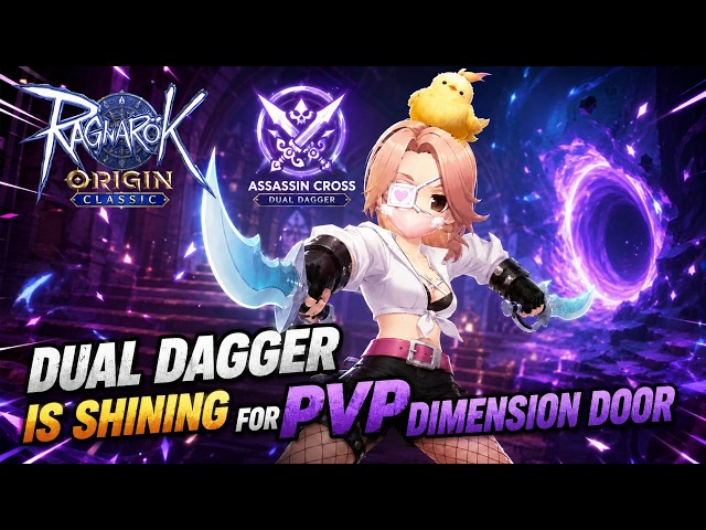 DUAL DAGGER SINX PVP GAMEPLAY WITH BUILD EXPLANATION ! | RAGNAROK ORIGIN CLASSIC