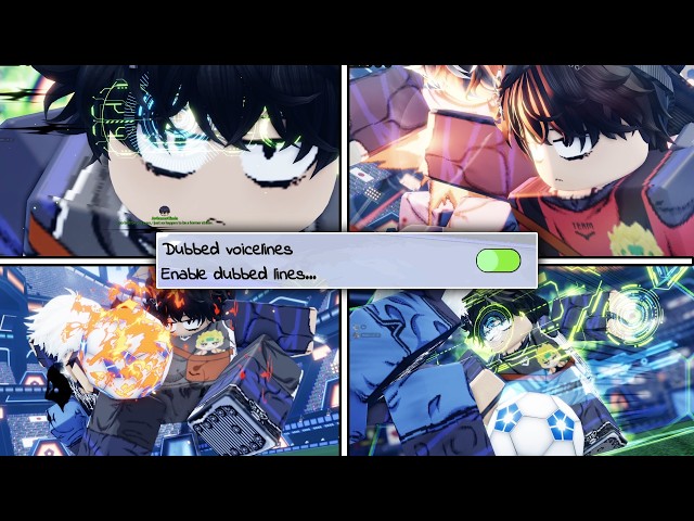 EVERY ENGLISH DUB IN NEW AZURE LATCH UPDATE!!
