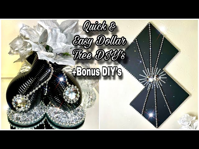 Dazzling Dollar Tree DIY's | Fast And Effortless Projects You'll Love! DIY Home Decor