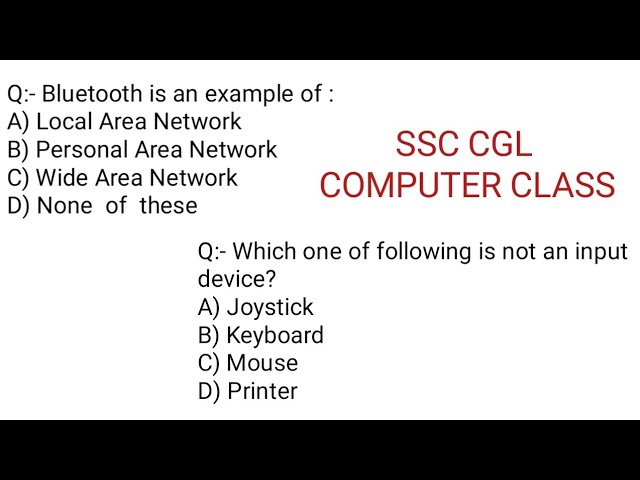 SSC CGL 2022 | SSC CGL Computer Classes 2022 | Fundamentals of Computer