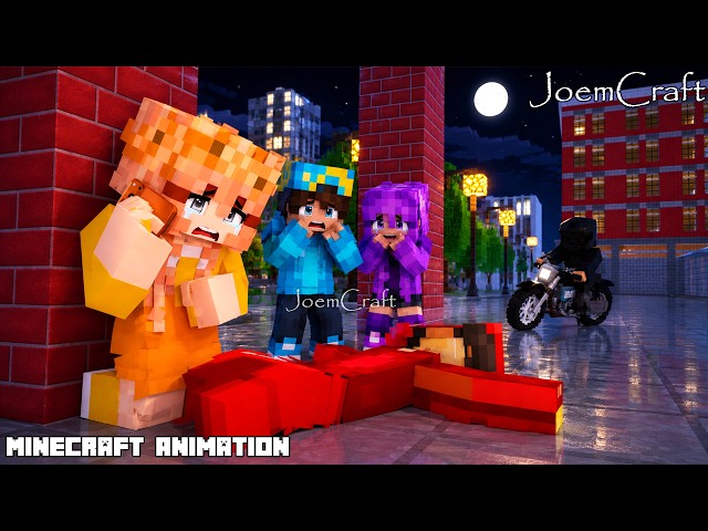 CASH TAKES THE HIT TO SAVE MIA! 😭💔 NICO & ZOEY WITNESS EVERYTHING! | Minecraft Animation