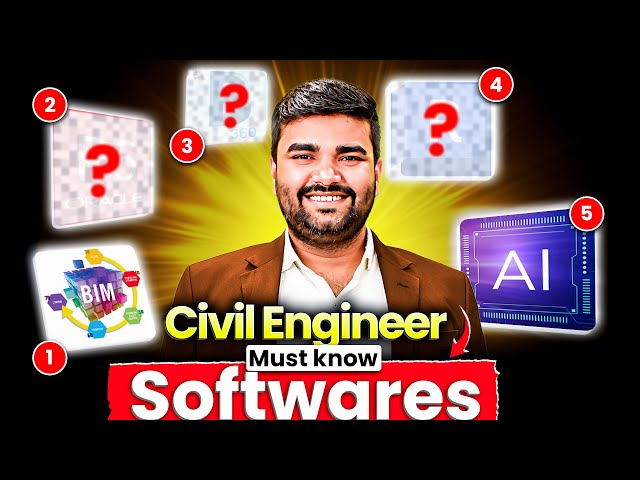 Top 5 Software Every Civil Engineer Must Learn in 2025 | AutoCAD to AI Tools Explained
