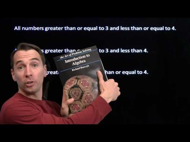 Art of Problem Solving: Interval Notation