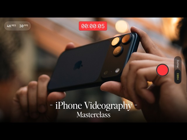 iPhone Videography Masterclass: The Ultimate Beginner's Guide!