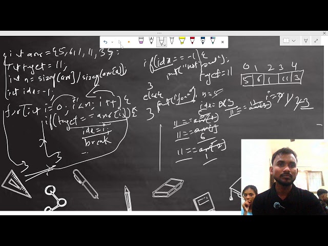 Linear Search In C In Hindi