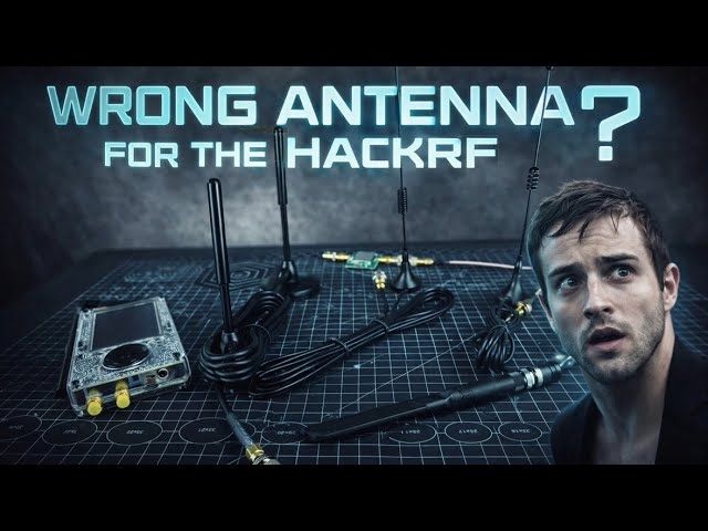 HackRF Antennas Explained: VHF, UHF, Wi-Fi & Why You NEVER Power On Without One