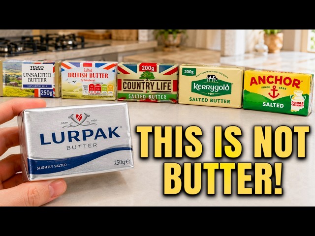 STOP Buying These 7 UK BUTTER BRANDS (Only 4 Are ACTUALLY Real Butter)