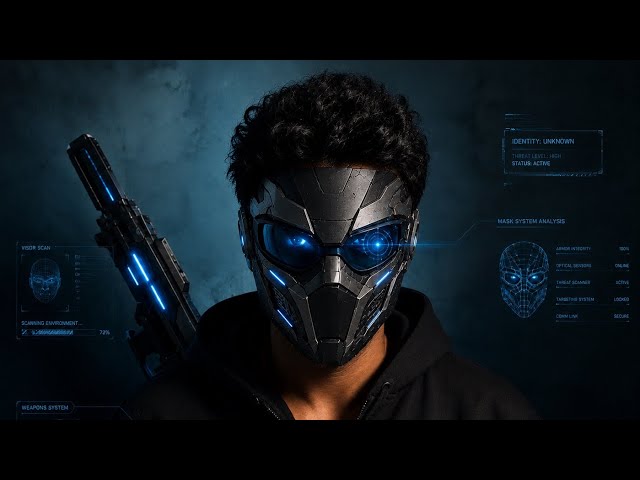 The Super hero Mask transformation CGI | AI VFX 
