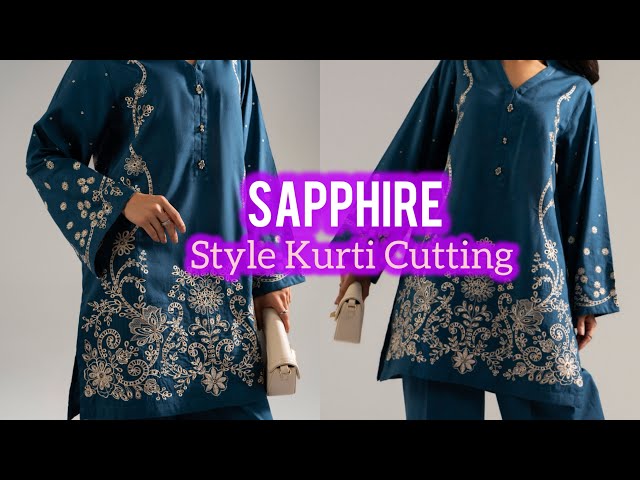 SUIT DESIGN CUTTING || Step by step kameez Cutting 