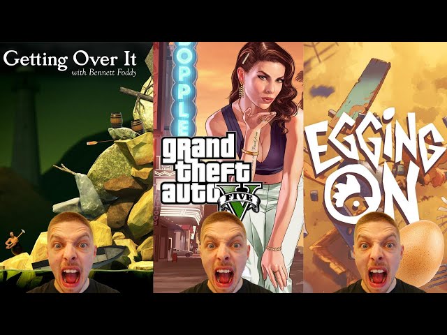 🔴 Interactive Multigame Stream - Getting Over It, GTA & Egging On! | PC Gameplay