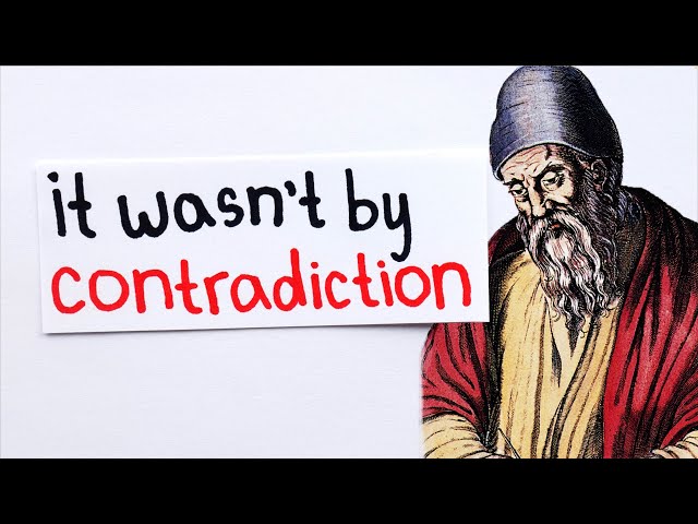 Math's Most Famous Proof is a Lie