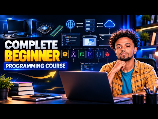 Computer & Programming Fundamentals for Beginners  4-Hour Masterclass — Day 1 of 31