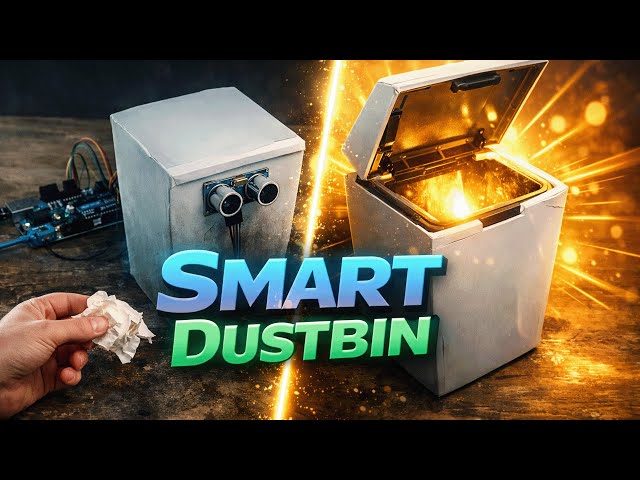 I Built a Dustbin That Thinks! 🤯 (Arduino Project)